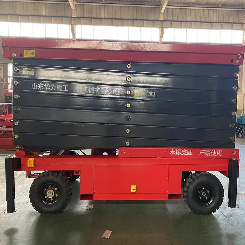 Aerial Work Towable Scissor Lift Platform price